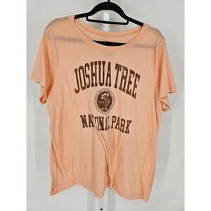 National Parks Society Womens Sz 4X Short Sleeve T Shirt Joshua Tree